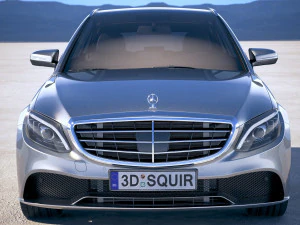 Mercedes-Benz C-class Estate 2019 3D Model
