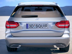 Mercedes-Benz C-class Estate 2019 3D Model