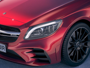 Mercedes-Benz C-class Estate AMG 2019 3D Model
