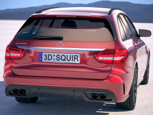 Mercedes-Benz C-class Estate AMG 2019 3D Model