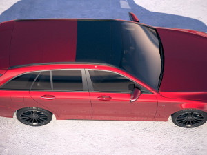 Mercedes-Benz C-class Estate AMG 2019 3D Model