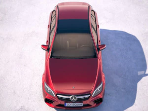 Mercedes-Benz C-class Estate AMG 2019 3D Model