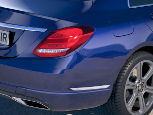 Mercedes-Benz C-class W205 2016 Modelo 3D