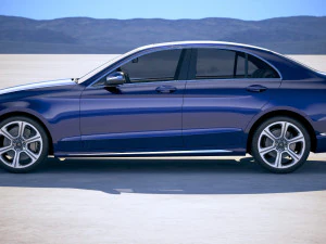 Mercedes-Benz C-class W205 2016 3D Model