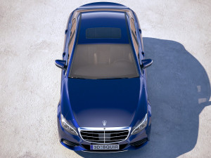 Mercedes-Benz C-class W205 2016 Modelo 3D