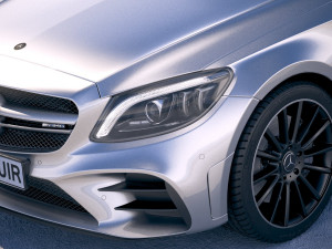 Mercedes-Benz C43 AMG 4matic 2019 3D 모델