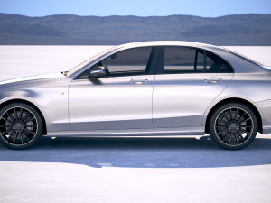 Mercedes-Benz C43 AMG 4matic 2019 3D 모델