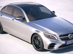 Mercedes-Benz C43 AMG 4matic 2019 3D 모델