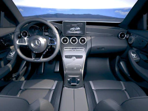 Mercedes-Benz C63 AMG S Estate 2019 3D Model