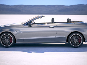 Mercedes-Benz C63 S AMG Cabriolet 2019 3D Model