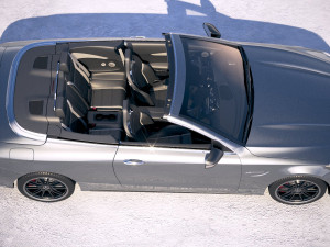 Mercedes-Benz C63 S AMG Cabriolet 2019 3D Model