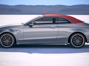 Mercedes-Benz C63 S AMG Cabriolet 2019 3D Model