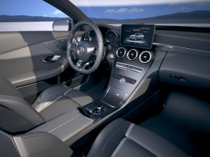 Mercedes-Benz C63 S AMG Cabriolet 2019 3D Model
