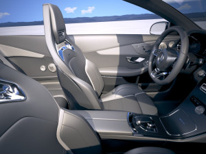 Mercedes-Benz C63 S AMG Cabriolet 2019 3D Model