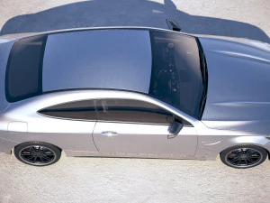 Mercedes-Benz C63 S AMG Coupe 2019 3D Model