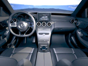 Mercedes-Benz C63 S AMG Sedan 2019 3D Model