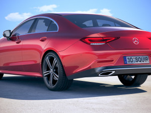 Mercedes-Benz CLS 2019 3D Model