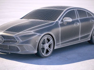 Mercedes-Benz CLS 2019 3D Model