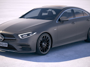 Mercedes-Benz CLS AMG 2019 3D Model