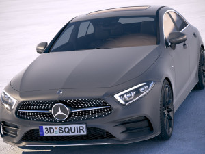 Mercedes-Benz CLS AMG 2019 3Dモデル