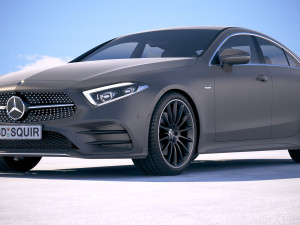 Mercedes-Benz CLS AMG 2019 3Dモデル