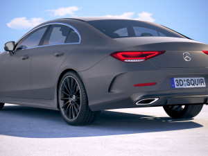 Mercedes-Benz CLS AMG 2019 3Dモデル