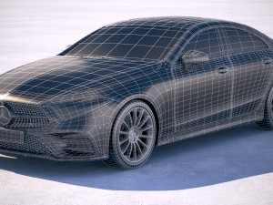 Mercedes-Benz CLS AMG 2019 3Dモデル