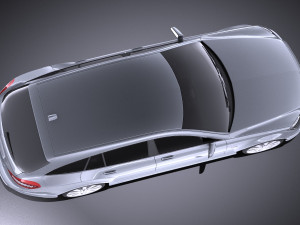 Mercedes-Benz CLS Shooting Brake 2013 vray 3Dモデル