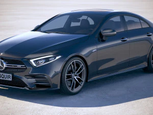 Mercedes-Benz CLS 53 AMG 2019 Modelo 3D
