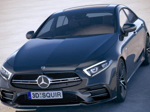 Mercedes-Benz CLS 53 AMG 2019 3D Model
