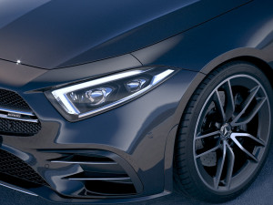 Mercedes-Benz CLS 53 AMG 2019 Modelo 3D