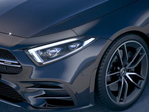 Mercedes-Benz CLS 53 AMG 2019 3D Model