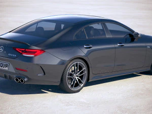Mercedes-Benz CLS 53 AMG 2019 3D Model