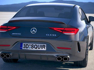 Mercedes-Benz CLS 53 AMG 2019 3D Model