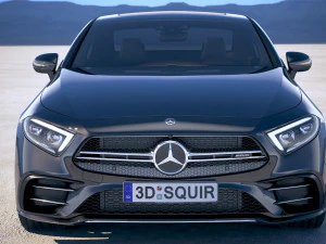Mercedes-Benz CLS 53 AMG 2019 3D Model