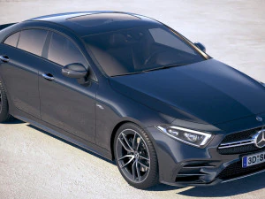 Mercedes-Benz CLS 53 AMG 2019 3D Model