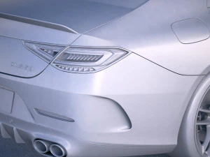 Mercedes-Benz CLS 53 AMG 2019 3D Model