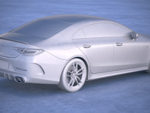 Mercedes-Benz CLS 53 AMG 2019 Modelo 3D