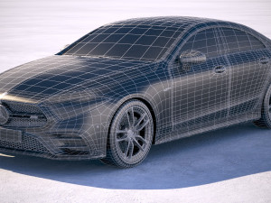 Mercedes-Benz CLS 53 AMG 2019 Modelo 3D