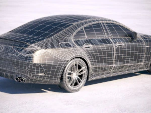 Mercedes-Benz CLS 53 AMG 2019 3D Model