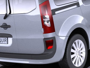 Mercedes-Benz Citan 2013 vray Modèle 3D
