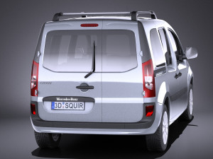 Mercedes-Benz Citan 2013 vray Modèle 3D