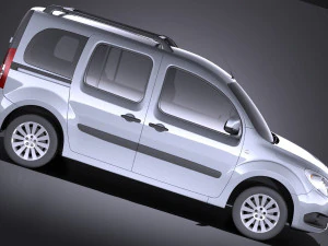 Mercedes-Benz Citan 2013 vray 3D Model