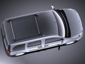 Mercedes-Benz Citan 2013 vray Modèle 3D