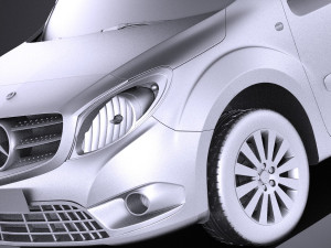 Mercedes-Benz Citan 2013 vray Modèle 3D