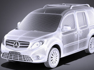 Mercedes-Benz Citan 2013 vray Modèle 3D