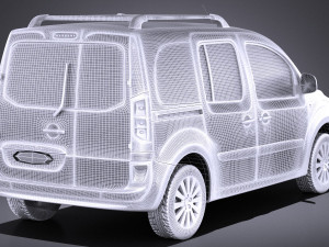 Mercedes-Benz Citan 2013 vray Modèle 3D