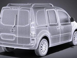Mercedes-Benz Citan 2013 vray 3D Model