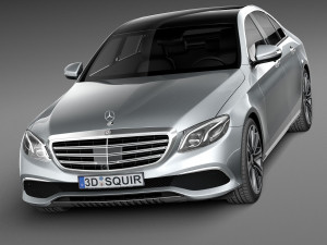 Mercedes-Benz E-class 2017 Mentalray 3Dモデル