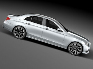 Mercedes-Benz E-class 2017 Mentalray 3Dモデル